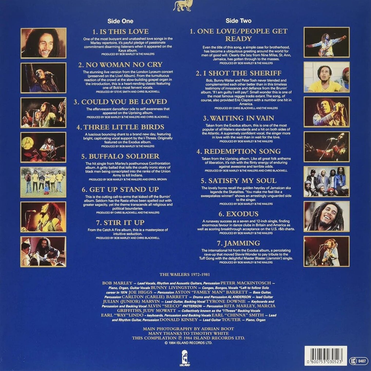 Vinilo Legend Bob Marley And The Wailers