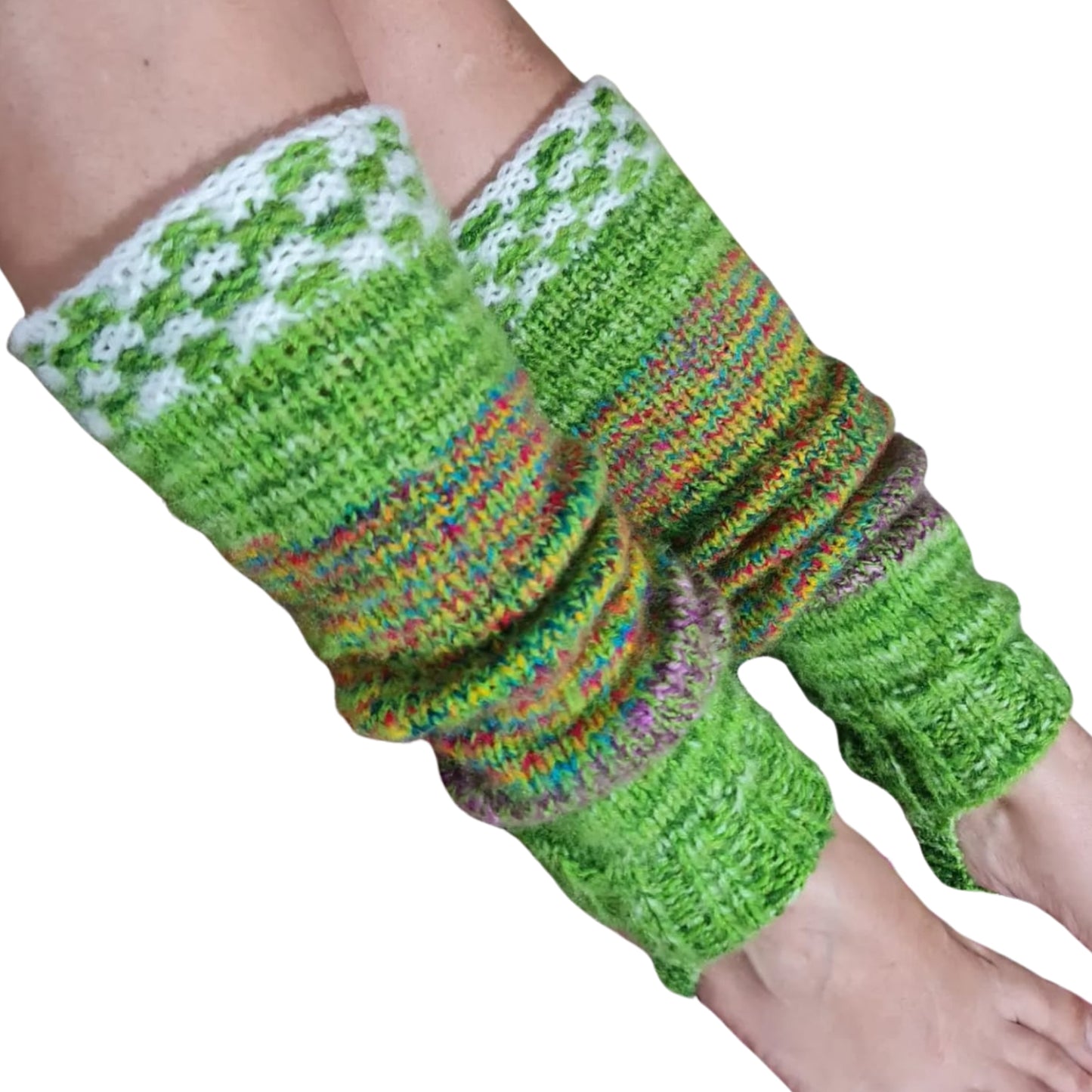 Medias Calentadoras Polainas Tejidas