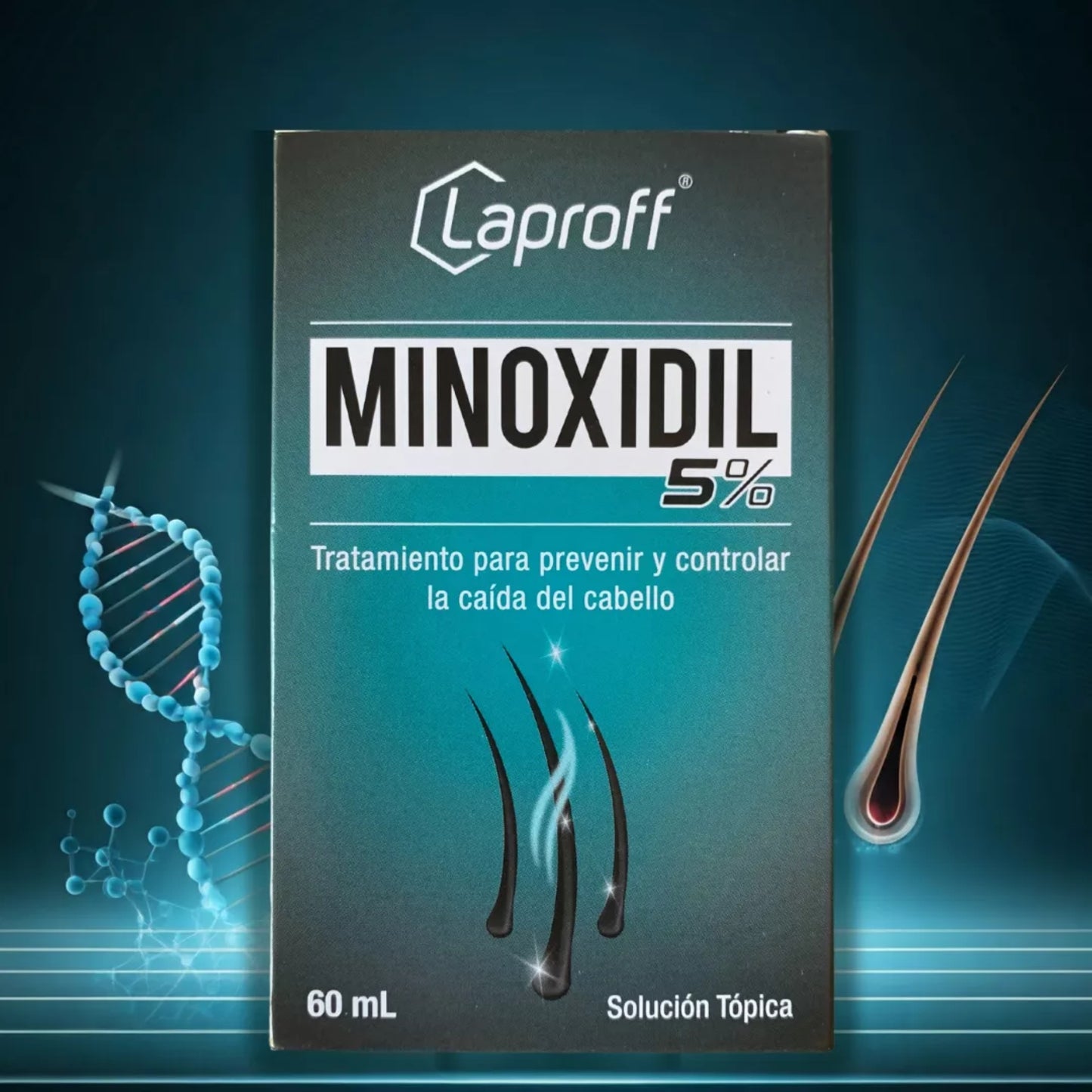 Minoxidil 5% Laproff 60 ml
