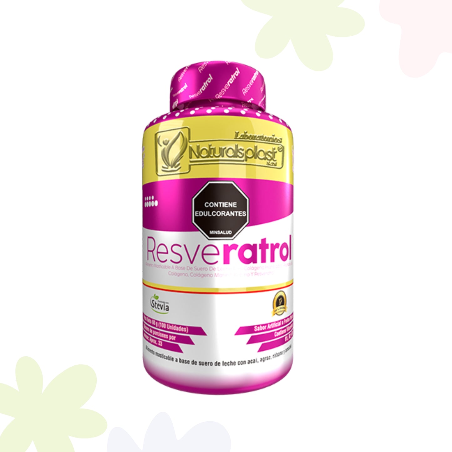 Resveratrol naturalsplast 100 capsulas
