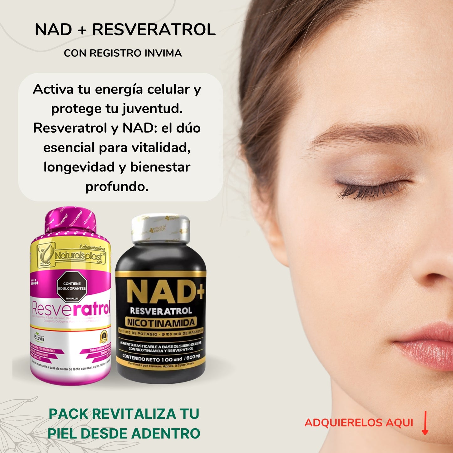 Pack NAD + Resveratrol