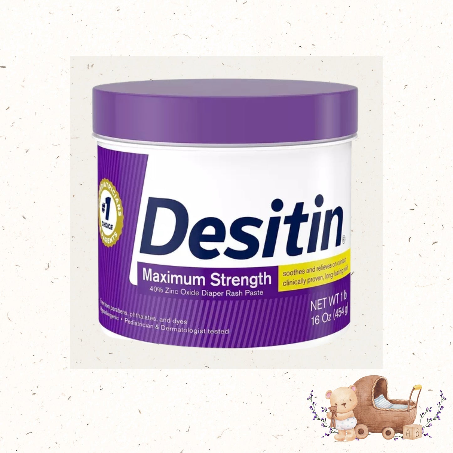 Crema Desitin Maxima Proteccion Antipañalitis 16oz