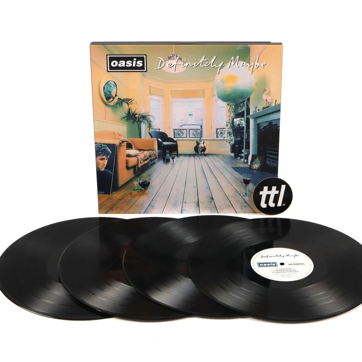 Vinilo Definitely Maybe Oasis Edicion Limitada 30 Aniversario