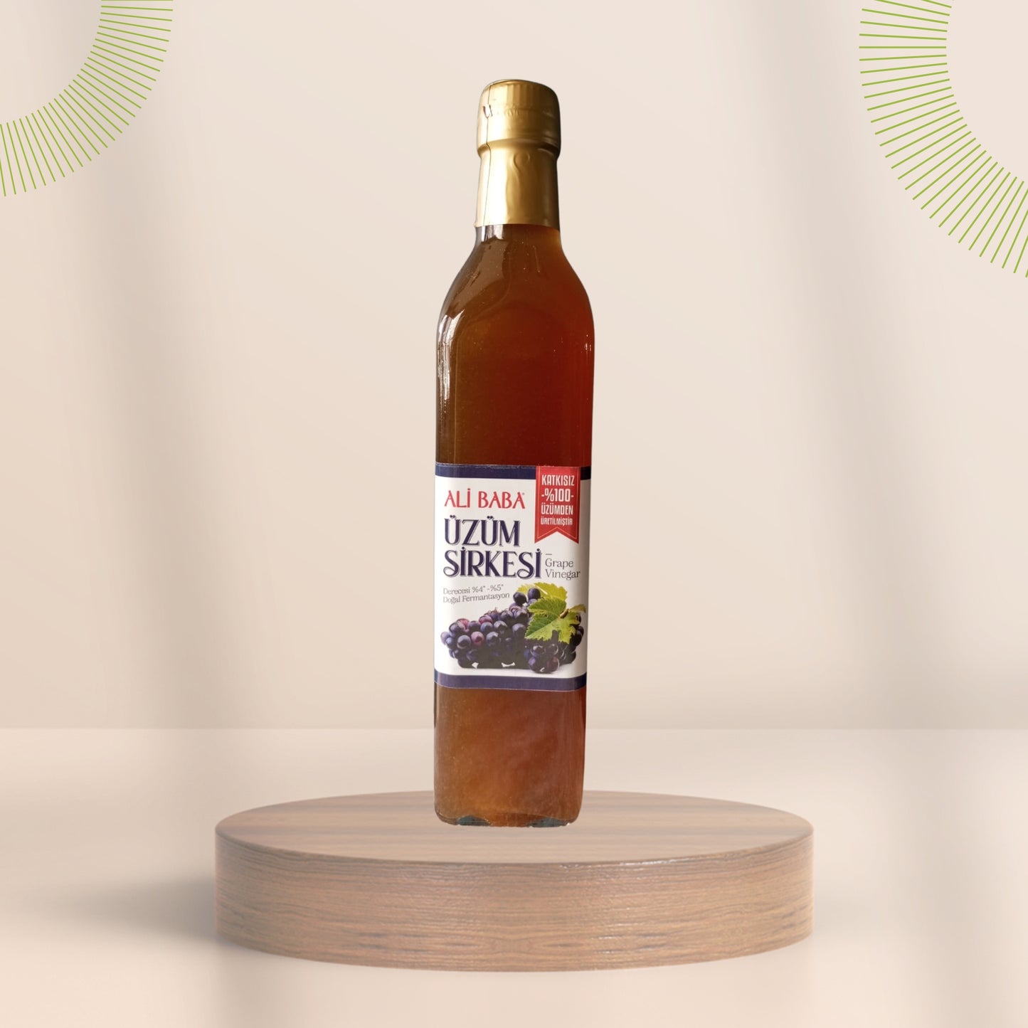 Vinagre Turco 500ml Manzana, Uva, Granada
