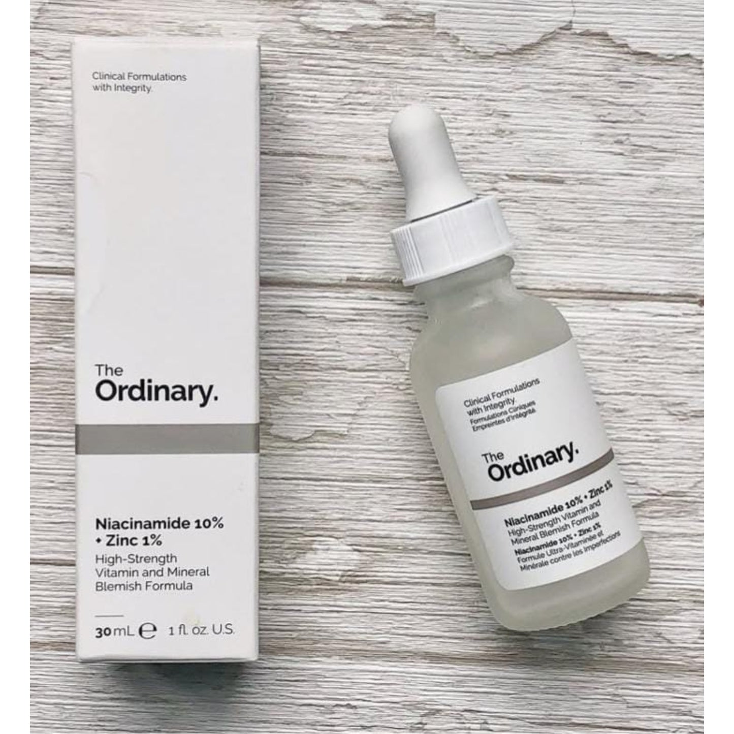 Niacinamida 10% + zinc 1% The Ordinary