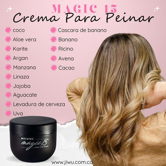 Crema Para Peinar Magic 15 SENSE 500ml