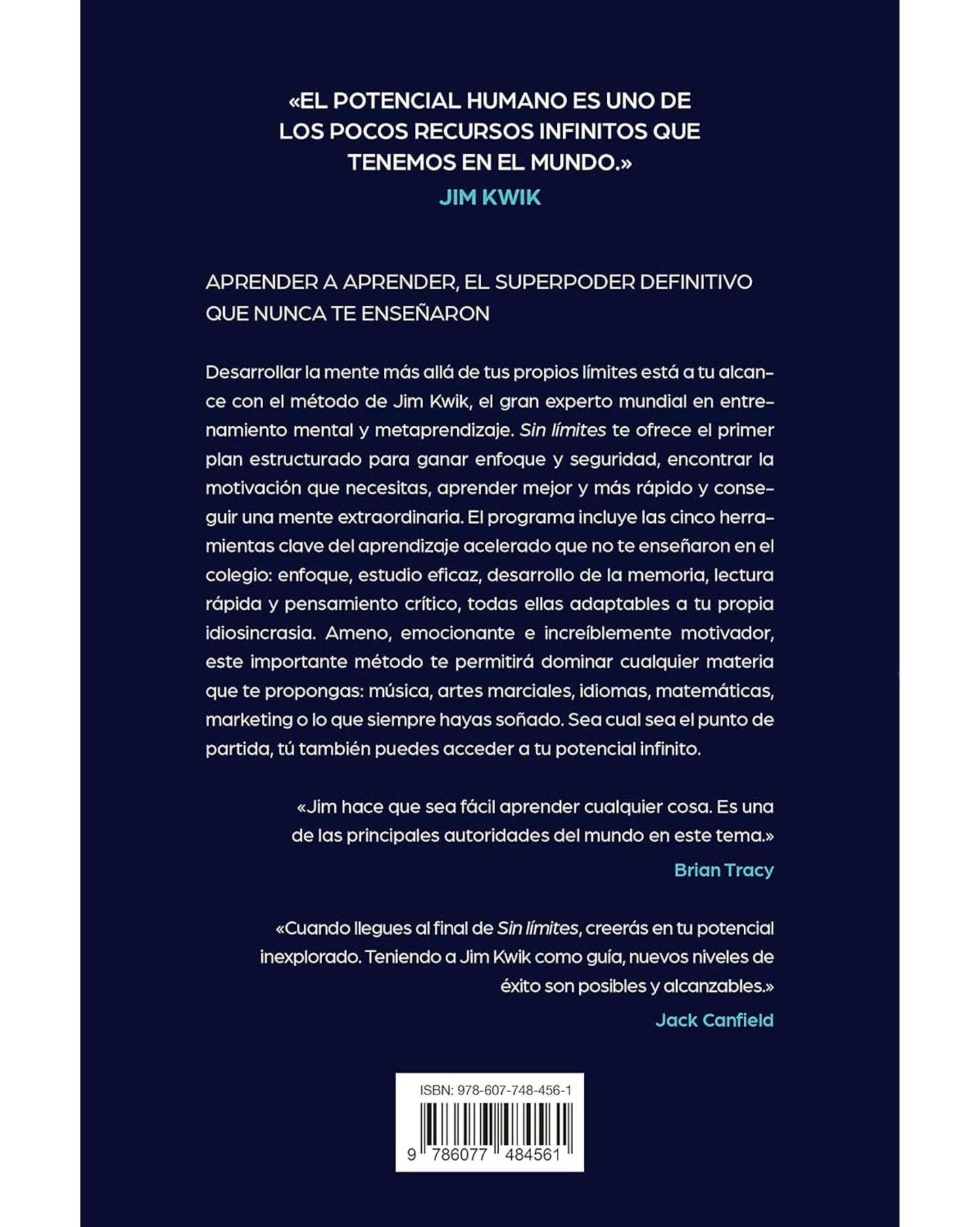 LIBRO SIN LIMITES JIM KWIK EDITORIAL URANO