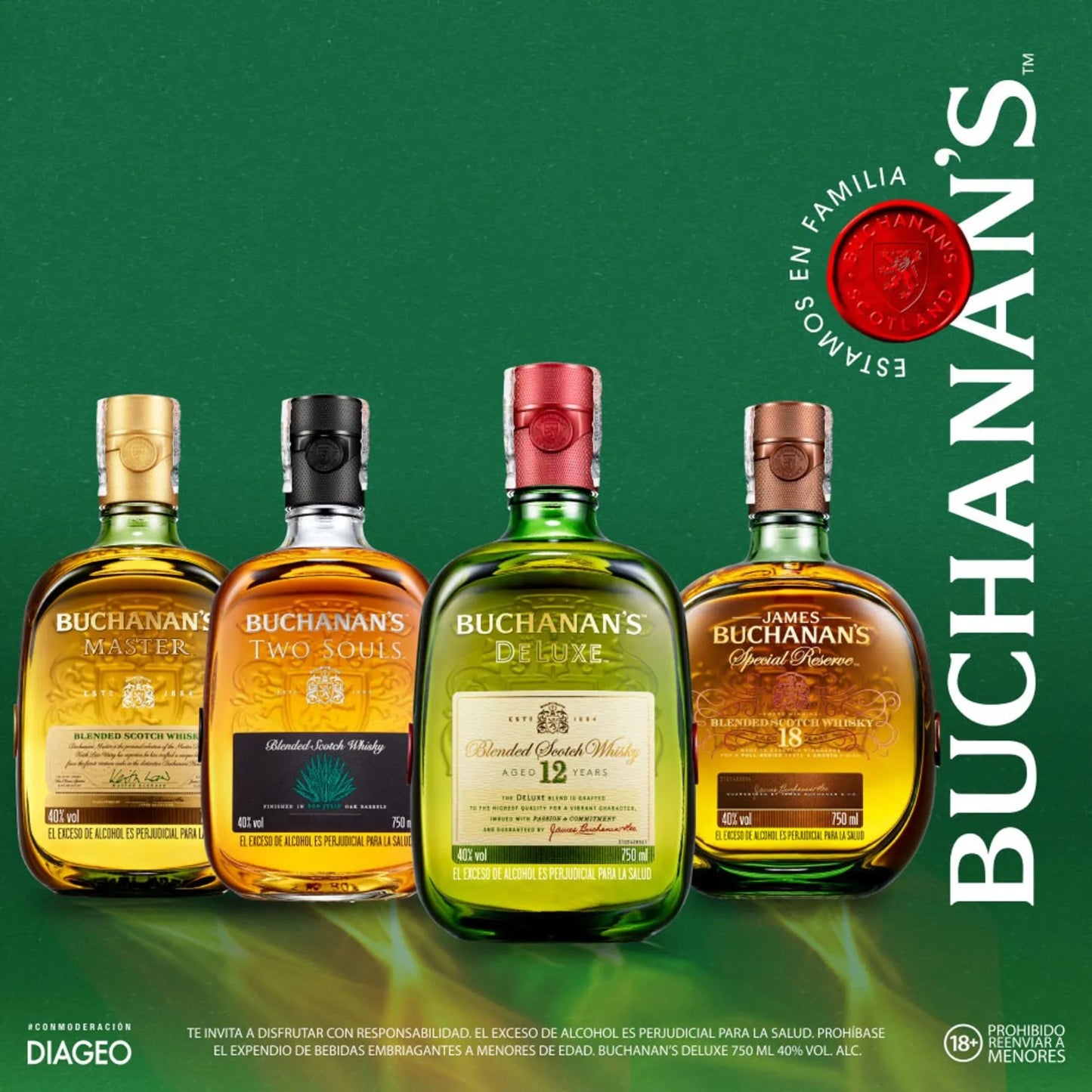 Buchanan’s Deluxe 12 Años WHISKY