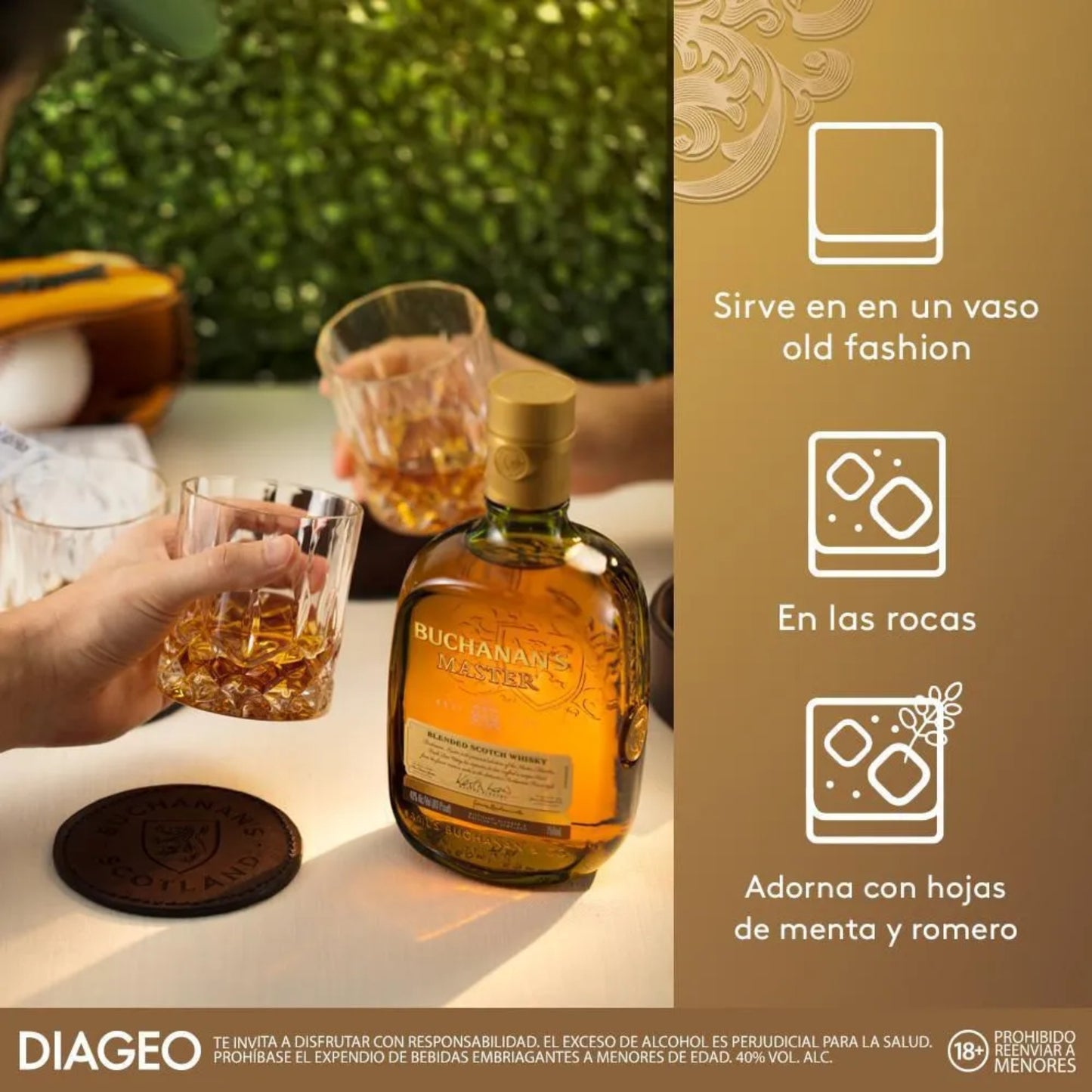 Whisky Buchanan’s Master 750ml