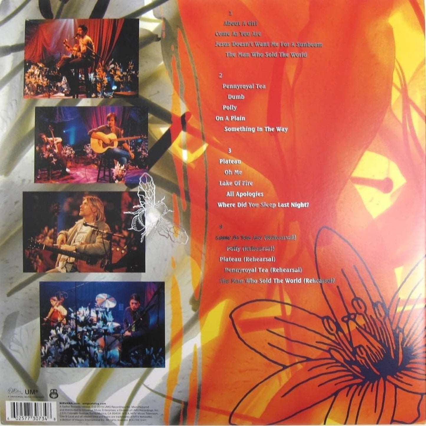 Vinilo Unplugged In New York Nirvana