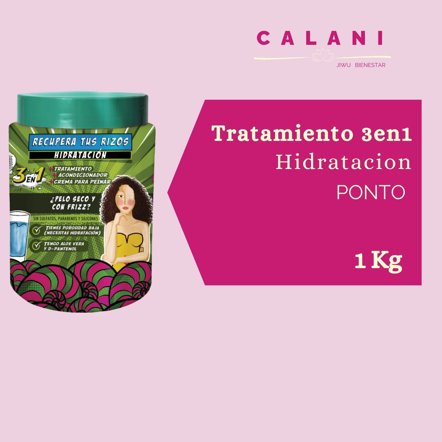 Tratamiento 3en1 Hidratacion Ponto