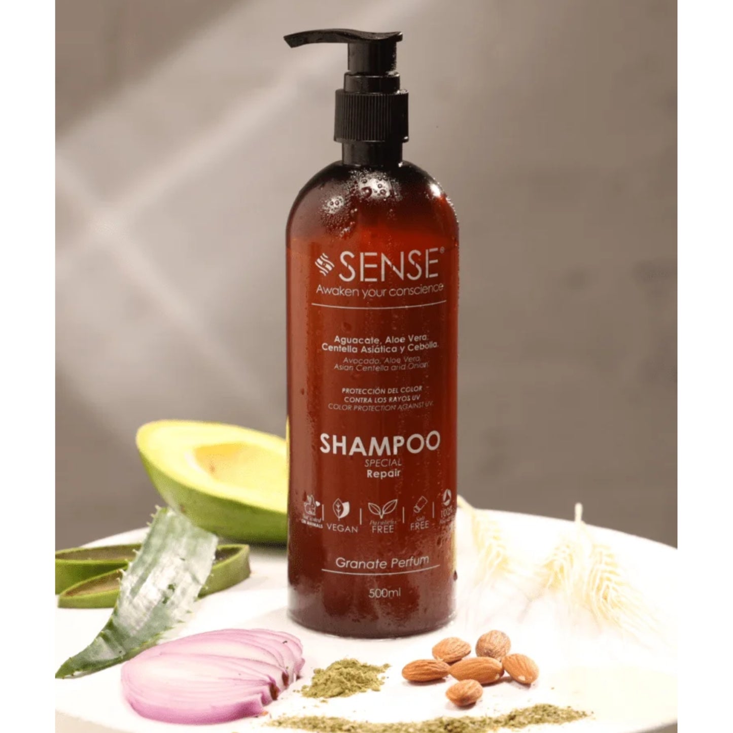 Shampoo Reparador Granate Perfum Sense
