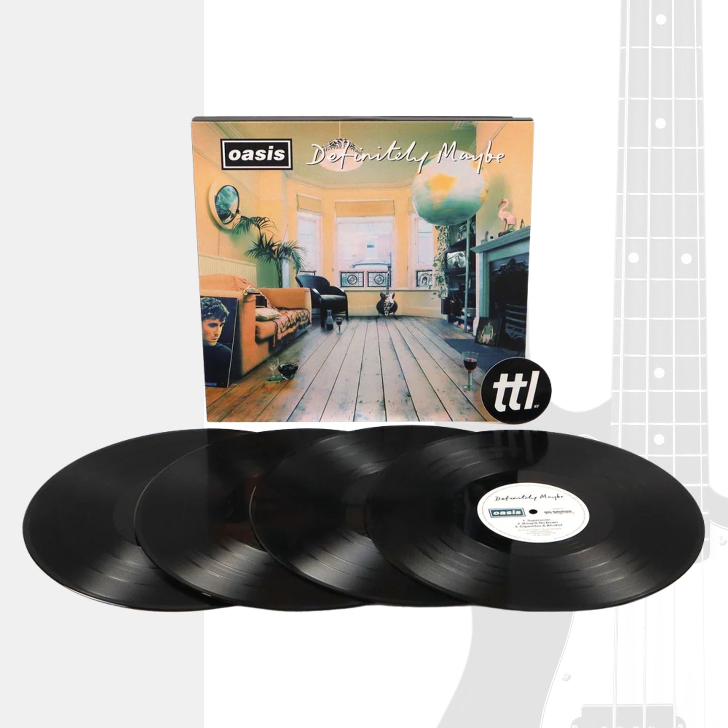 Vinilo Definitely Maybe Oasis Edicion Limitada 30 Aniversario
