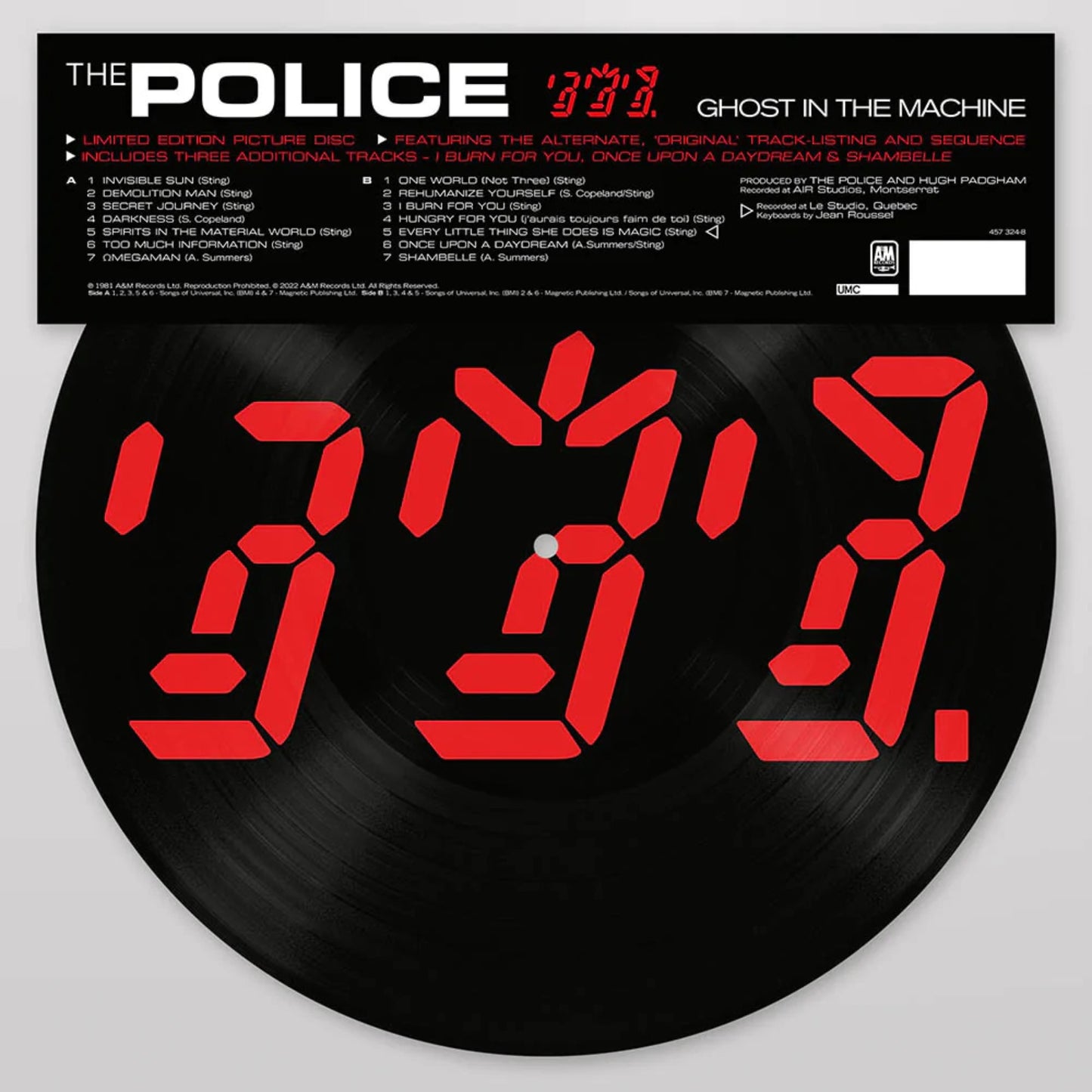 Vinilo Ghost in the Machine The Police