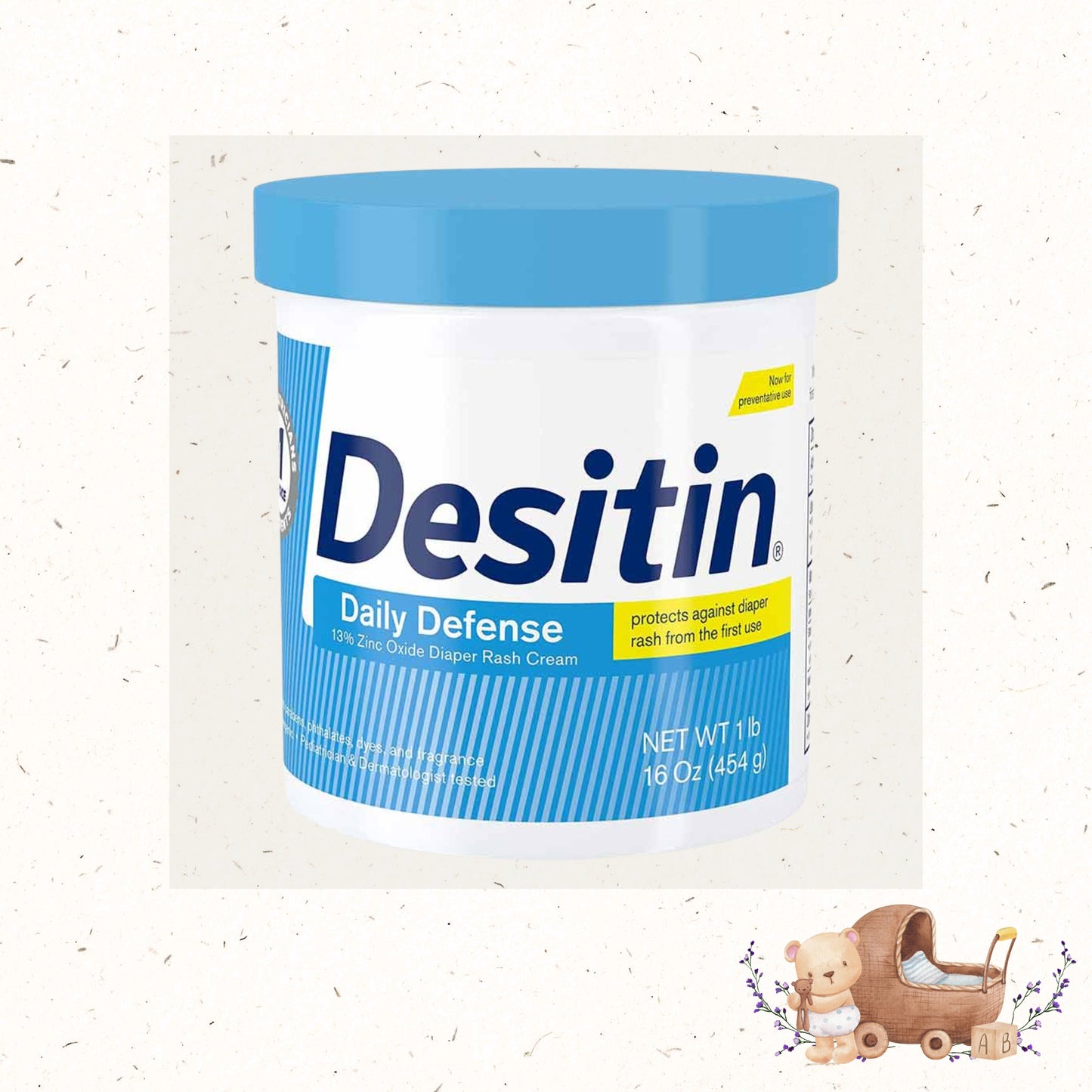 Crema Desitin Defensa Diaria Antipañalitis 16oz
