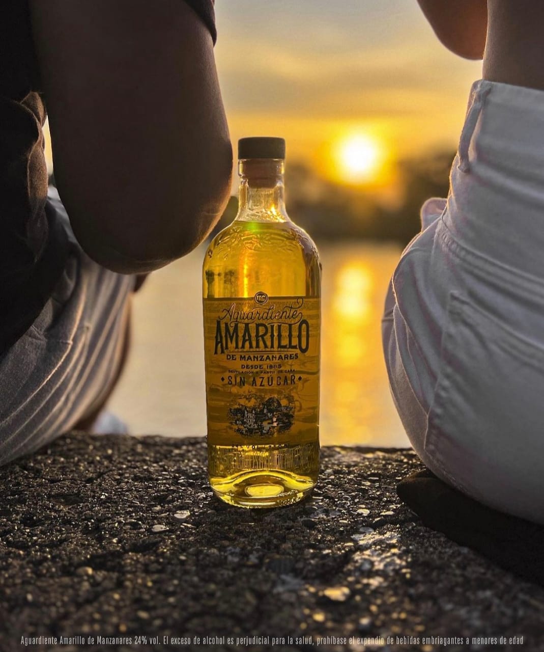 Aguardiente Amarillo de Manzanares 750ml