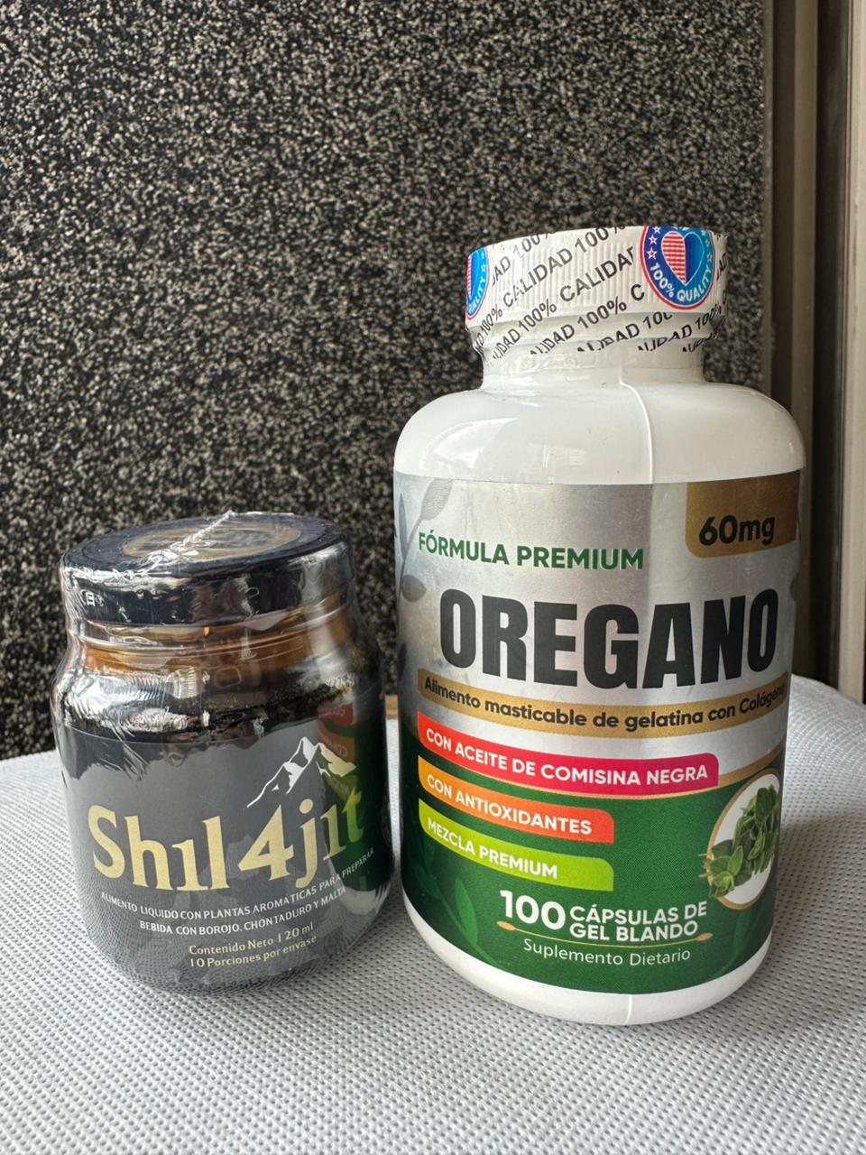 SHILAJIT + OREGANO