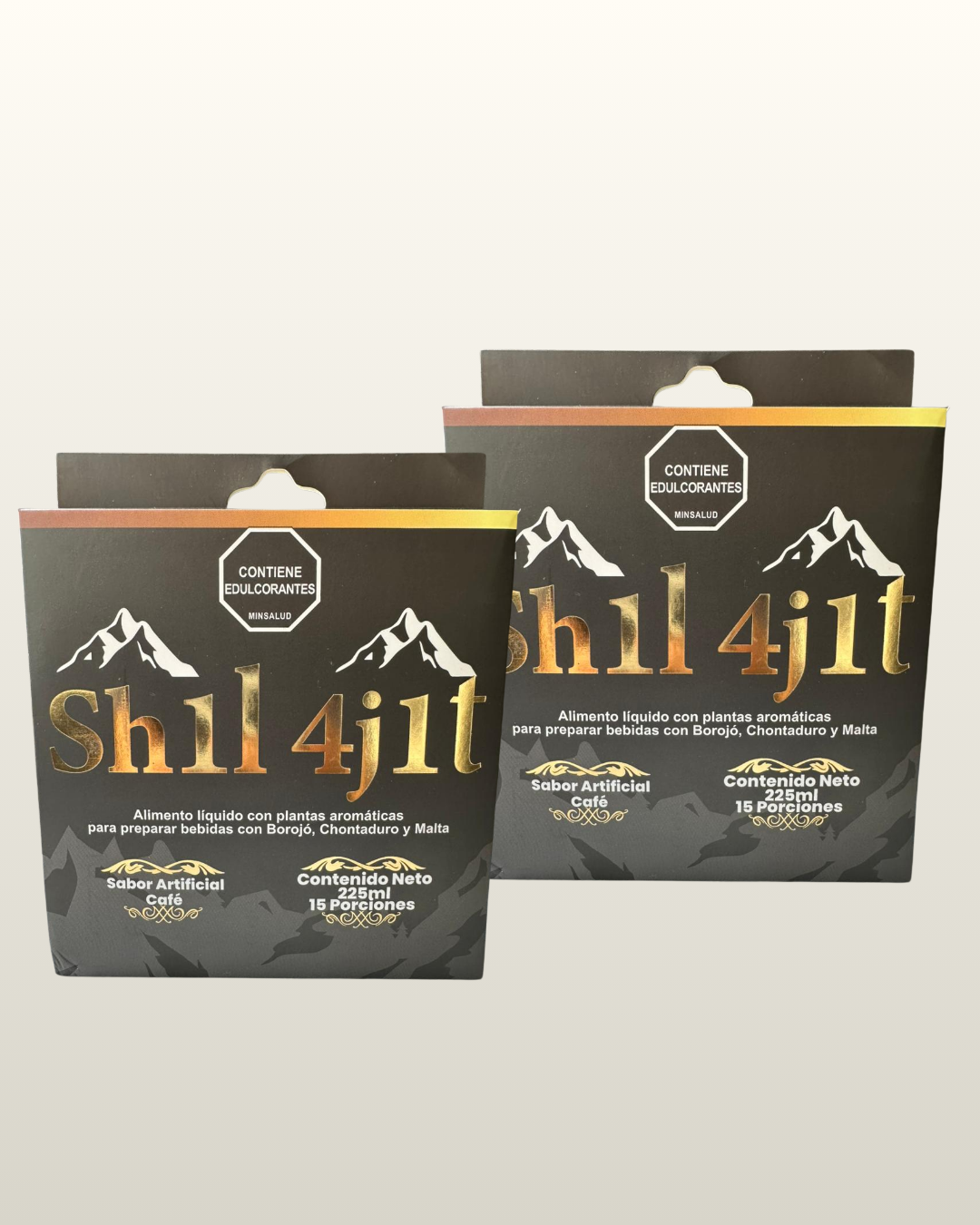 Pack X2 Jalea SHILAJIT CAJA X15 SOBRES