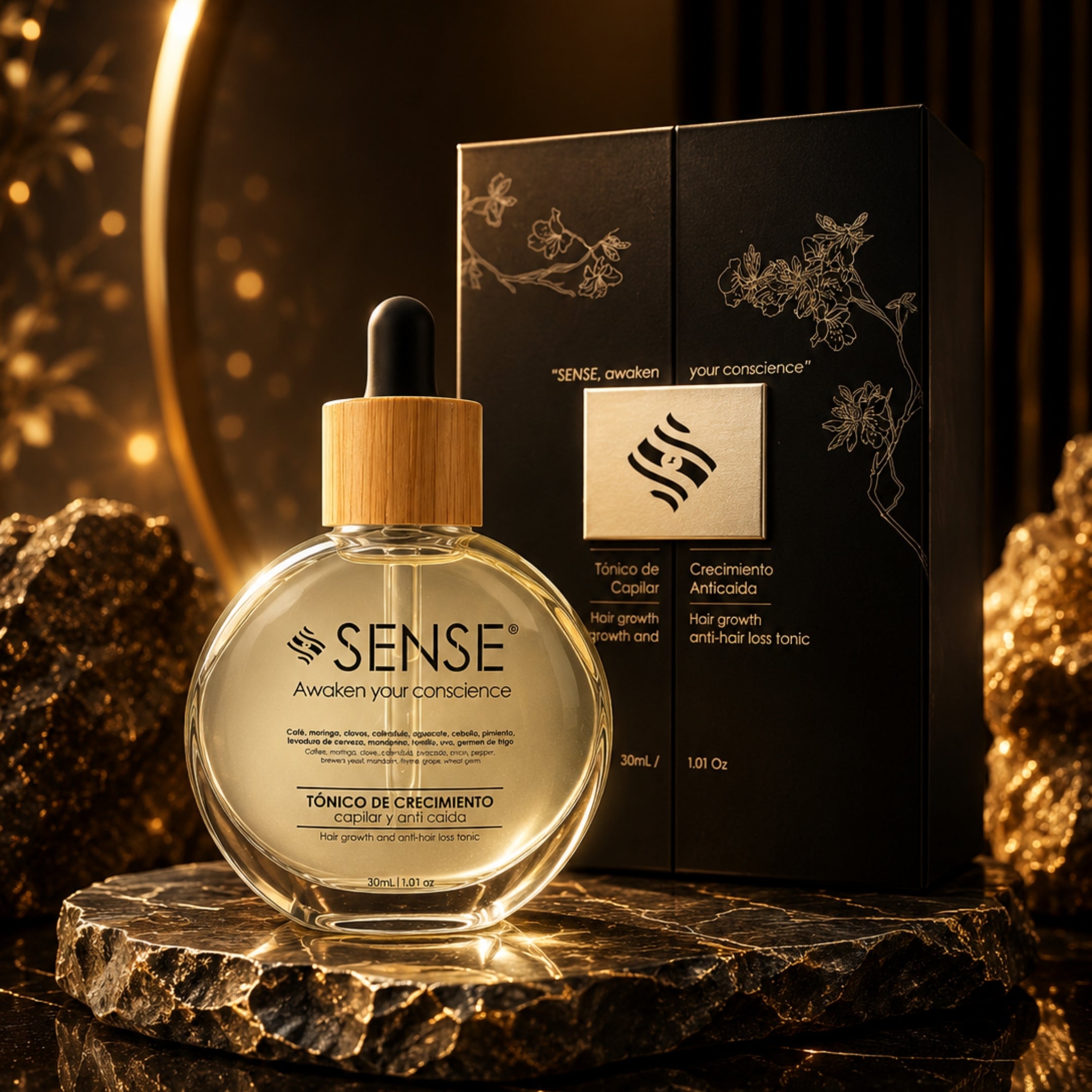 Tónico de Crecimiento Capilar y Anticaída SENSE 30ml