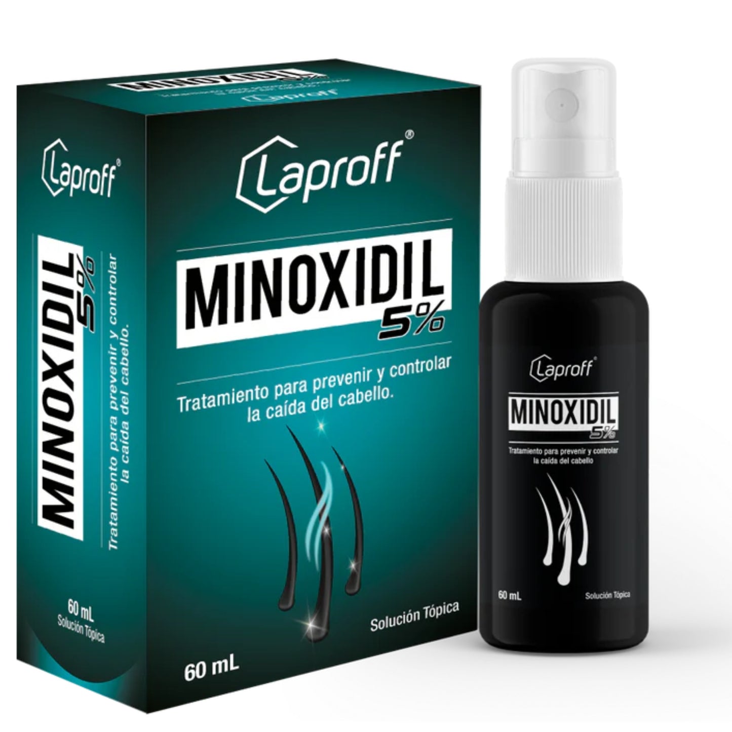 Minoxidil 5% Laproff 60 ml