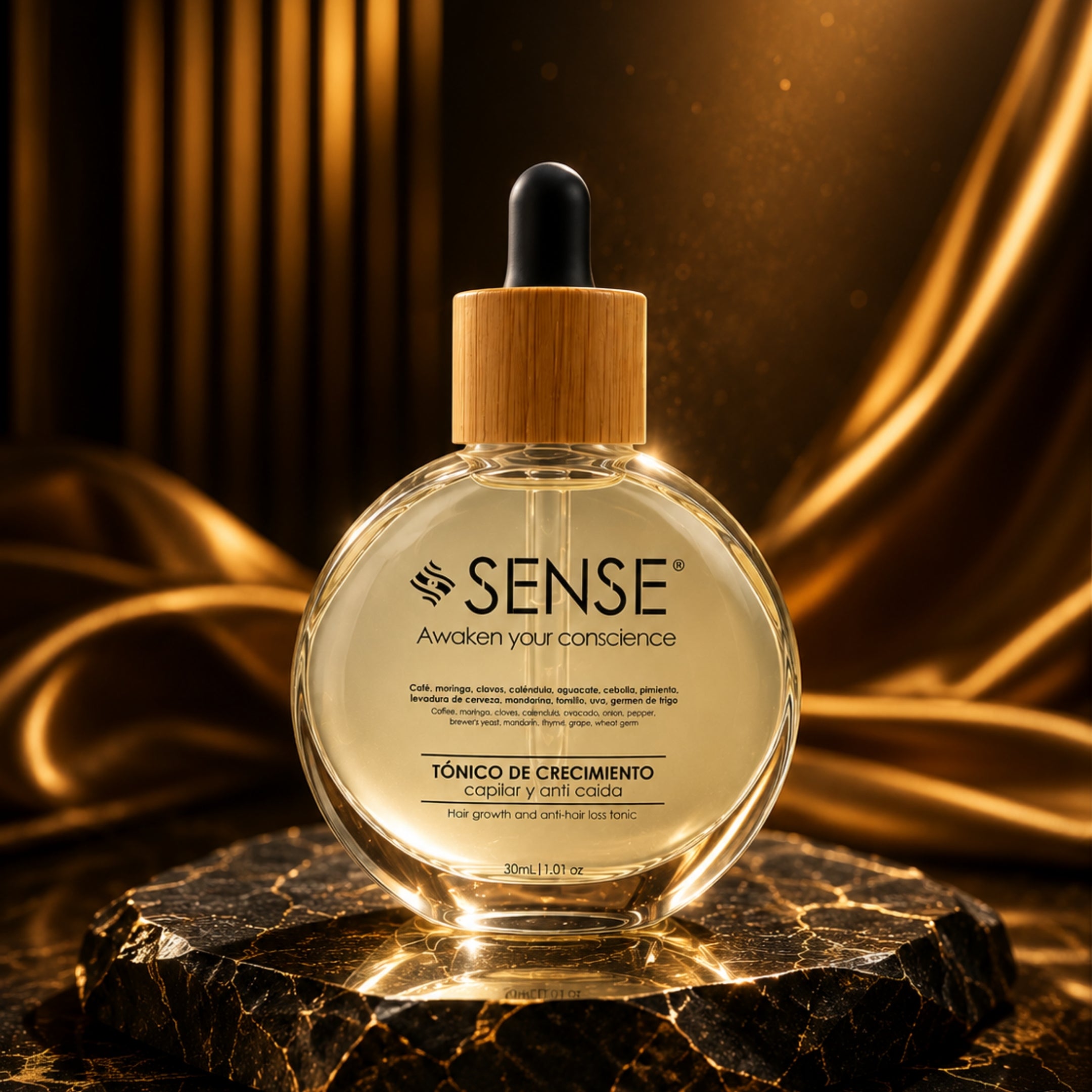 Tónico de Crecimiento Capilar y Anticaída SENSE 30ml