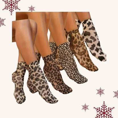 Pack X2 Medias Dama Estampado AnimalPrint
