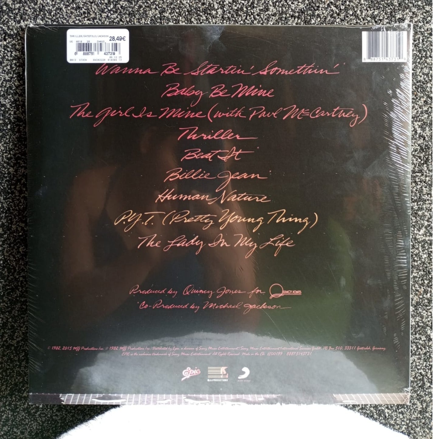 Vinilo Thriller Michael Jackson