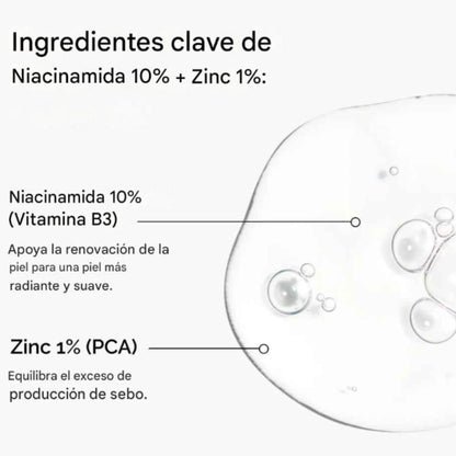 Set Niacinamida + Acido Hialuronico