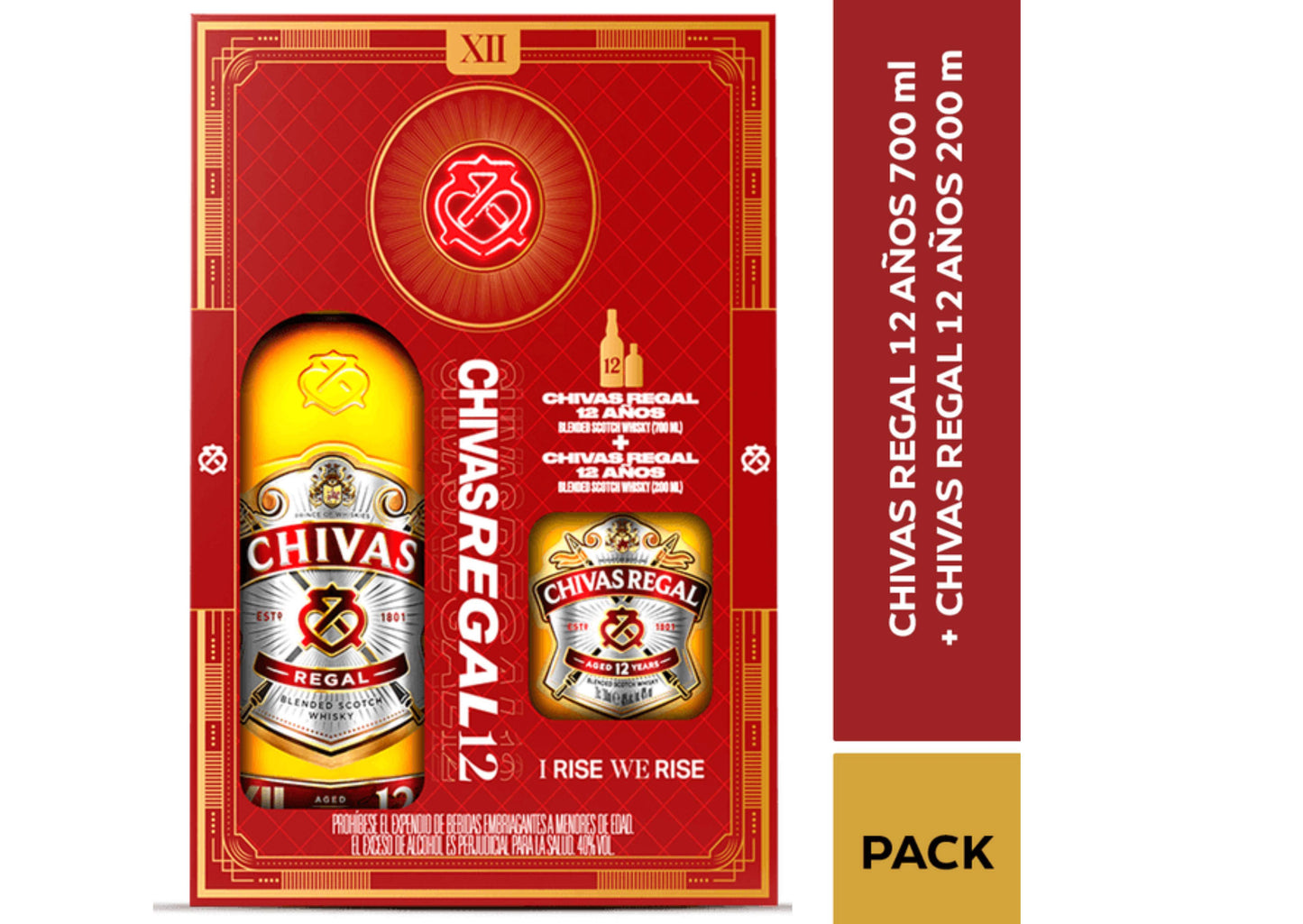 Whisky chivas regal 12 Años