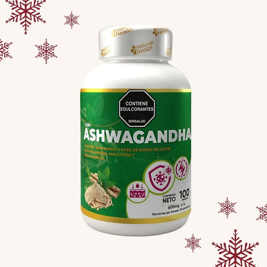 Ashwagandha 100unidades  Naturalhealth
