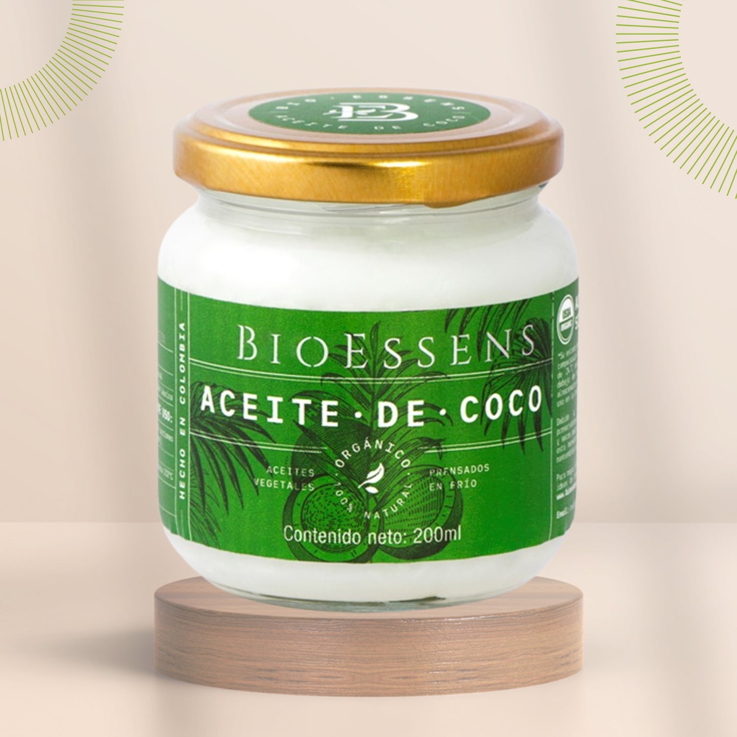 Aceite de Coco Orgánico 200ml