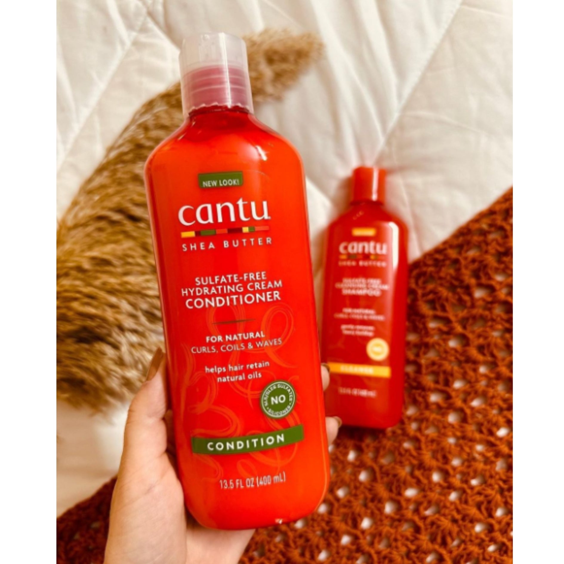 Kit Cantu Shampoo y Acondiiconador
