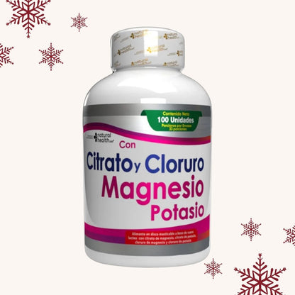 Citrato y Cloruro de Magnesio y Potasio