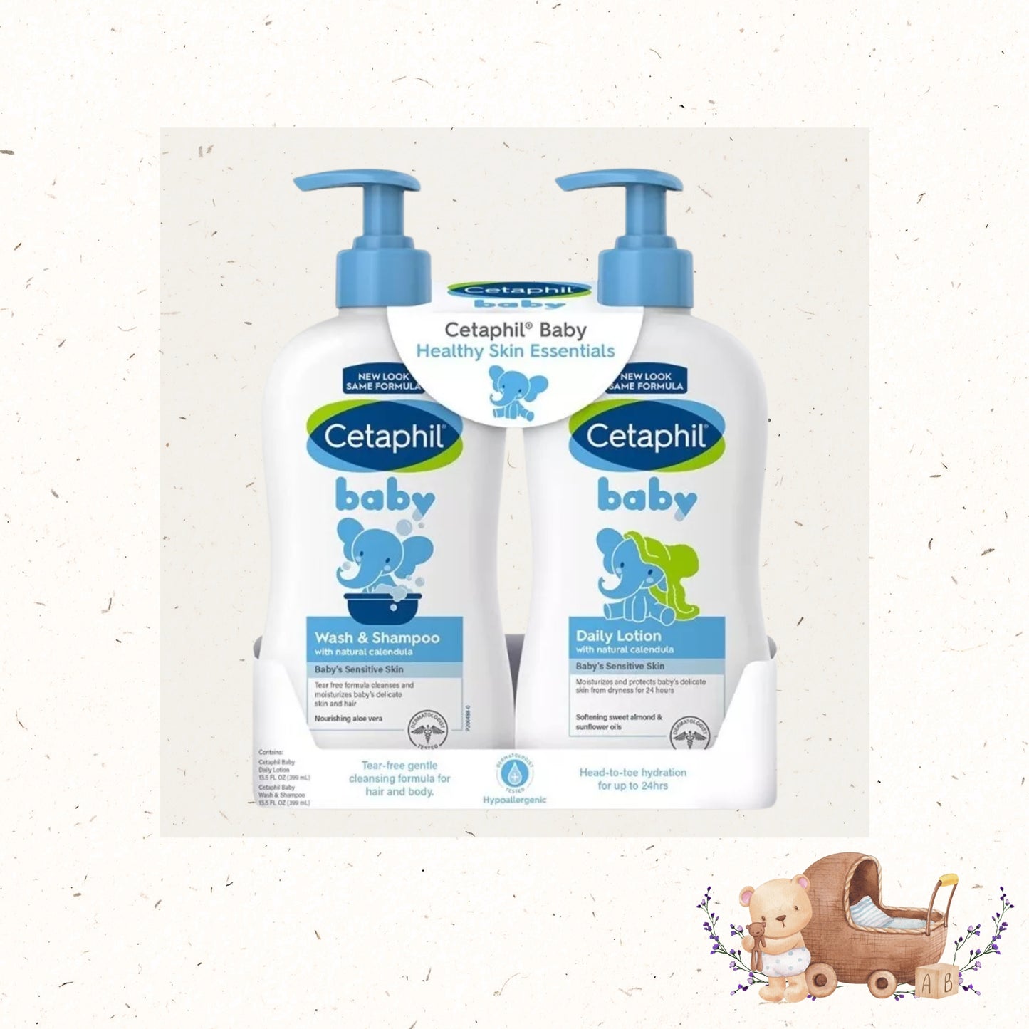 Shampoo & Crema Cetaphil Baby