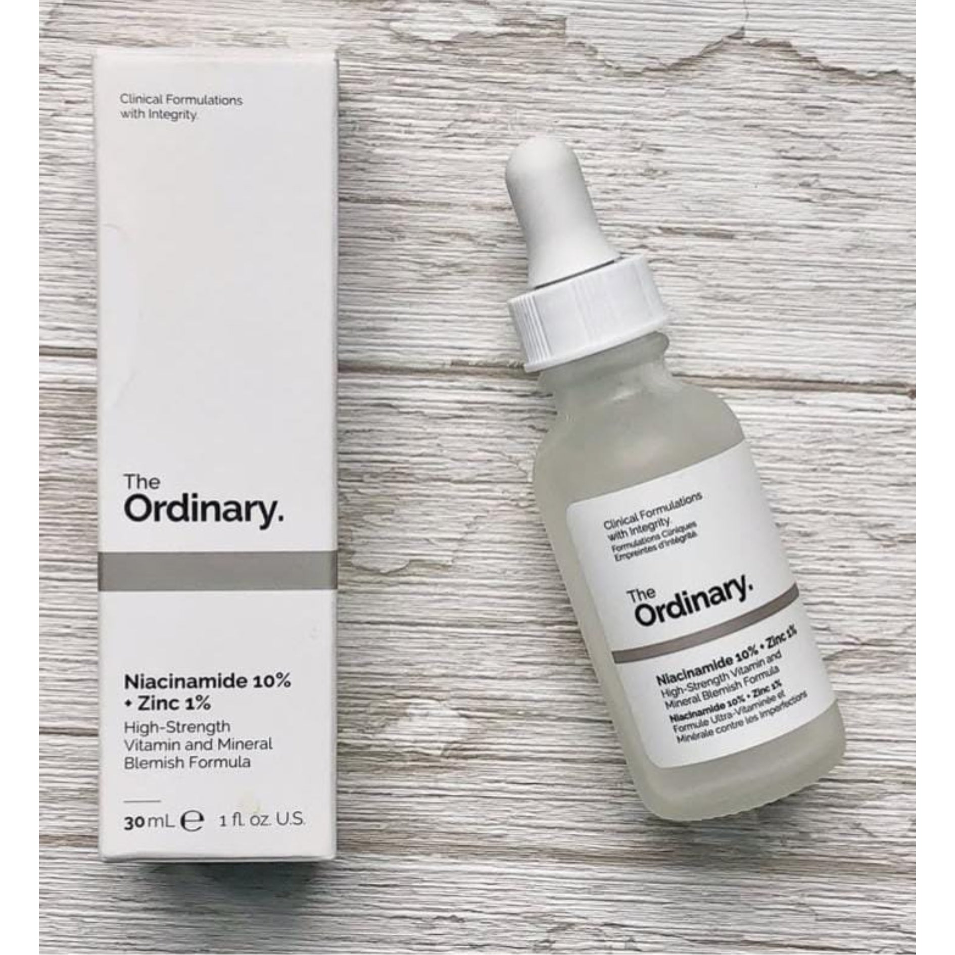 Niacinamida 10% + zinc 1% The Ordinary