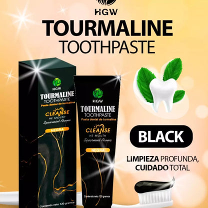 Kit de Turmalina jabón + crema dental + cepillo ecológico GRATIS