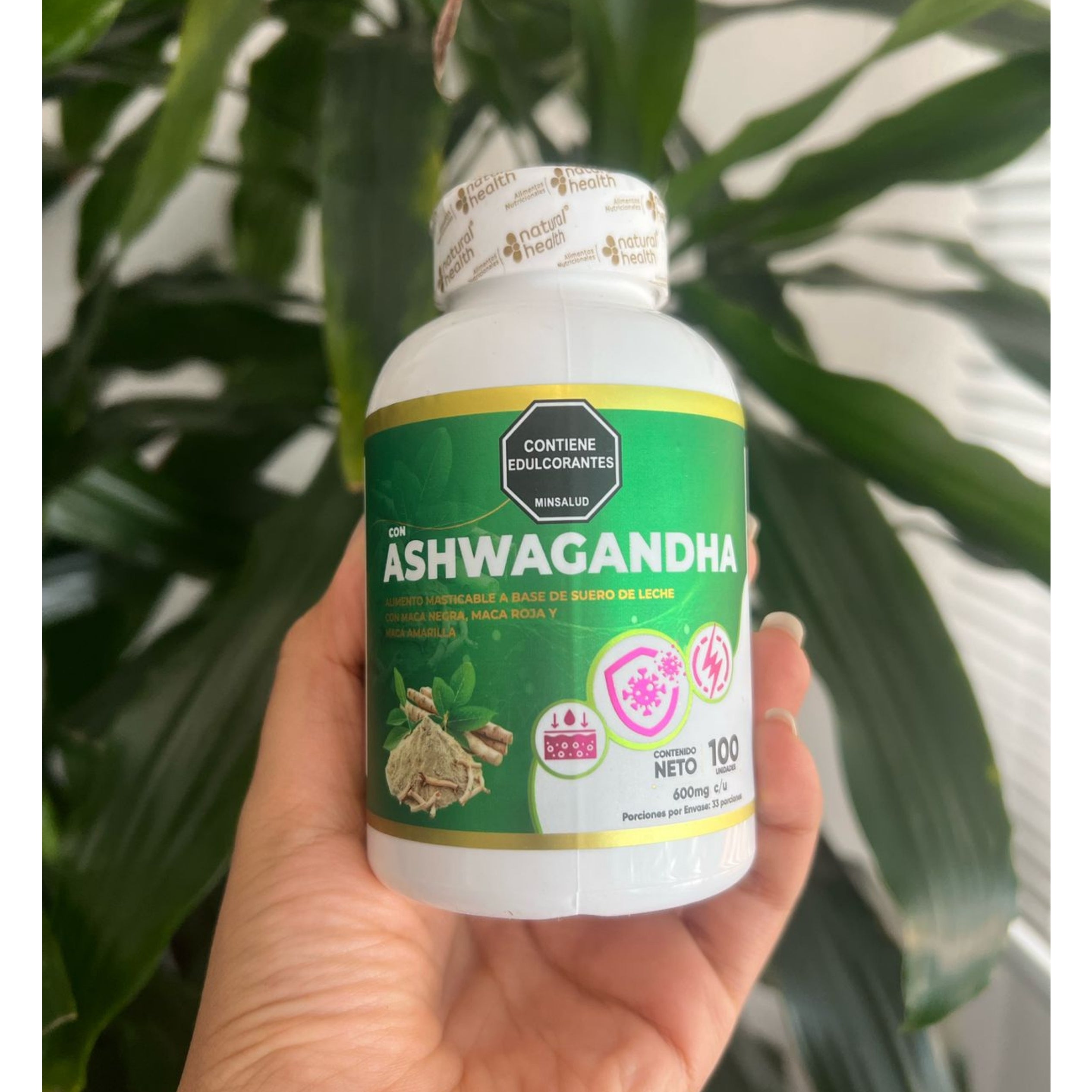 Ashwagandha 100unidades  Naturalhealth