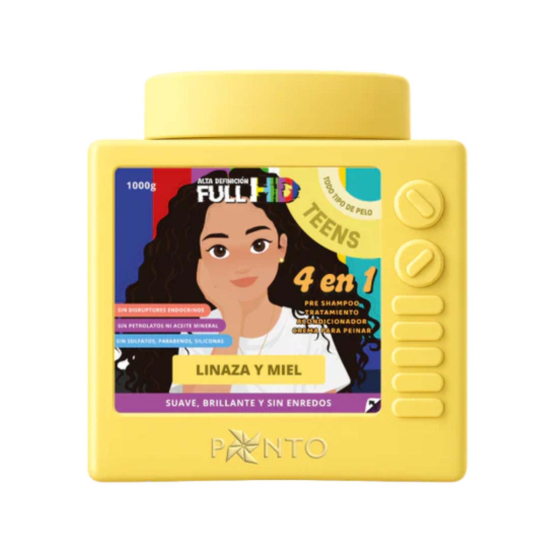 Tratamiento Ponto Full Hd 4 En 1 TEENS Todo Tipo De Pelo 1000g