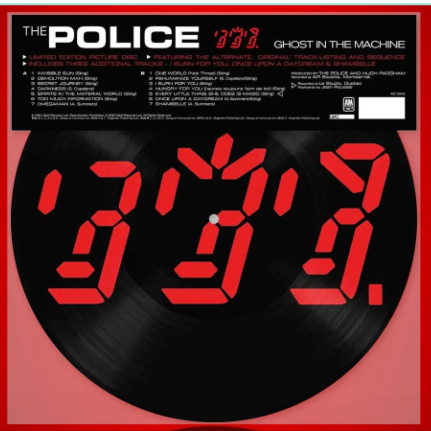 Vinilo Ghost in the Machine The Police