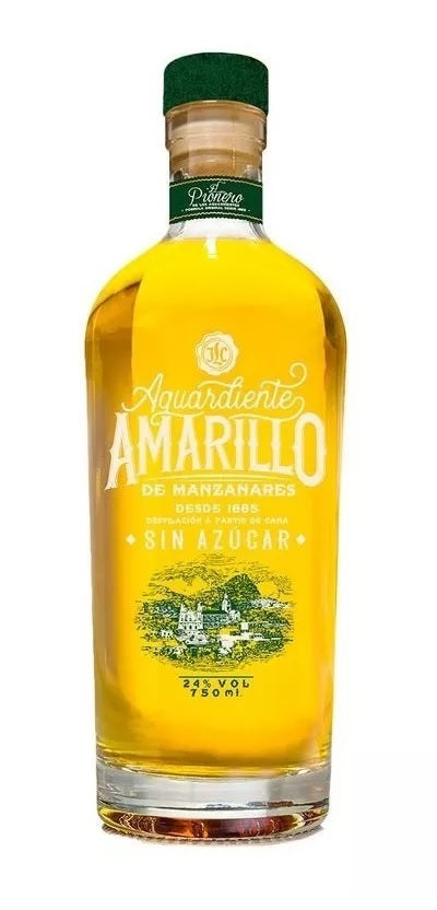 Aguardiente Amarillo de Manzanares 750ml