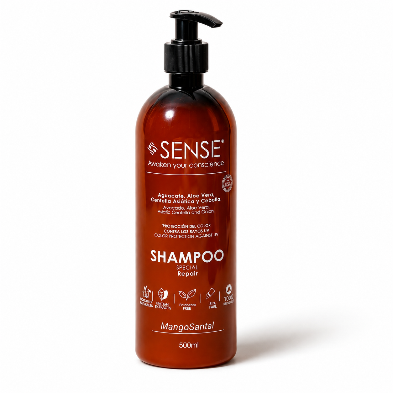 Shampoo Reparador 500ml Sense