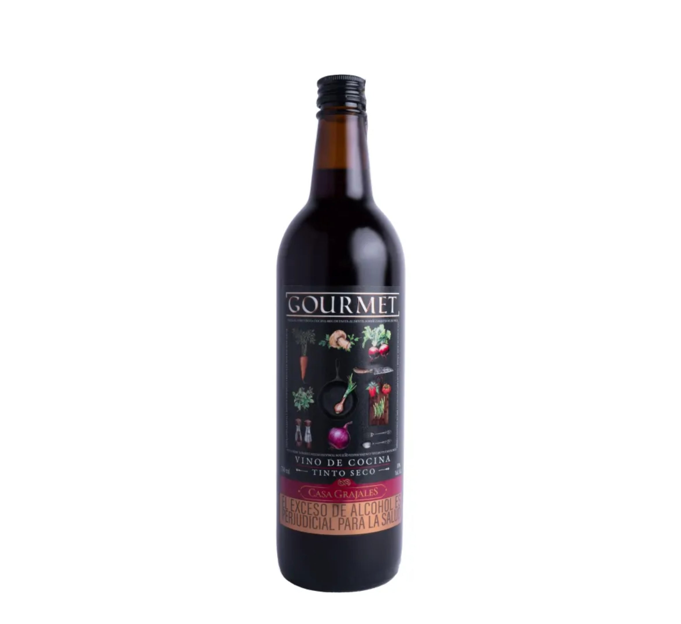 VINO DE COCINA TINTO SECO GOURMET