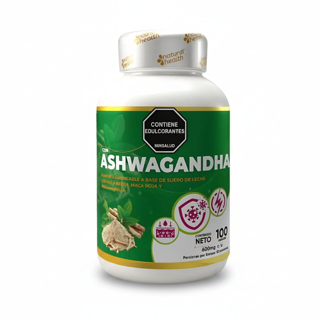 Ashwagandha 100unidades  Naturalhealth