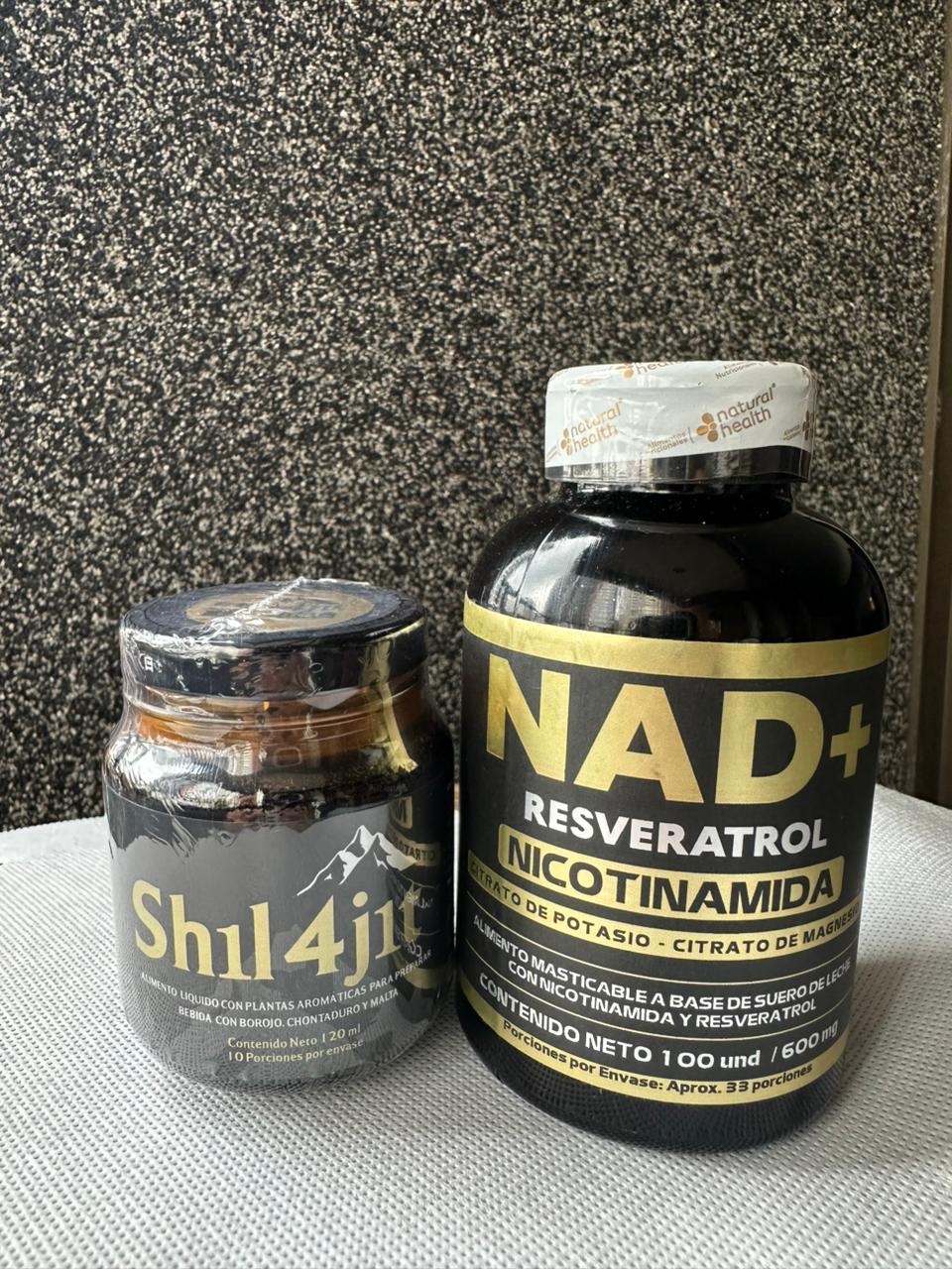 SHILAJIT Y NAD+RESVERATROL
