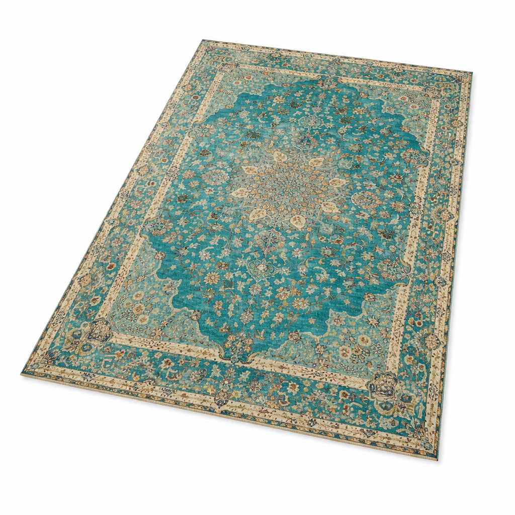 Alfombra Tapete Persa 100% Artesanal Bohemio Original