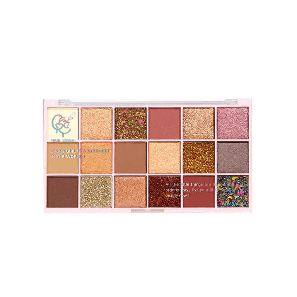 PALETA DE SOMBRAS 18 TONOS